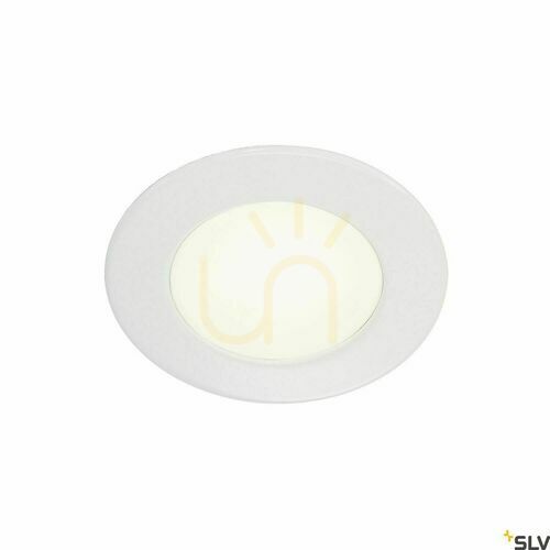Kontrola Zápustné svítidlo SLV DL 126 bílé 2,8 W 3000 K 65 mm 112221