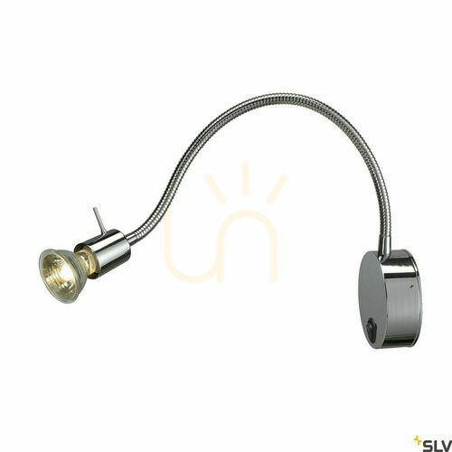 Kontrola Přisazená lampa SLV DIO FLEX PLATE chrom 50W 230V 146692