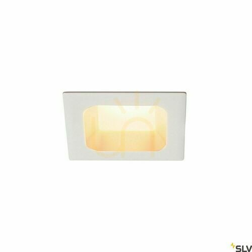 Kontrola Zapuštěné svítidlo SLV VERLUX 11W 3000K bílé 112682