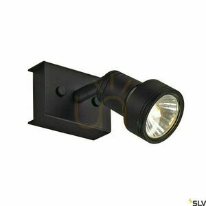 Nástěnné a stropní svítidlo SLV PURI 1 černé GU10 50 W, 147360 small 2