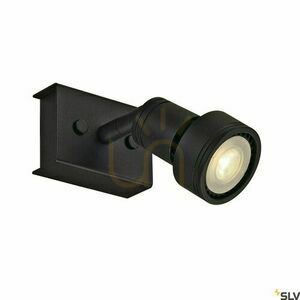 Nástěnné a stropní svítidlo SLV PURI 1 černé GU10 50 W, 147360 small 4