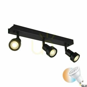 Bodové svítidlo SLV PURI 3 černé GU10 3x50 W 147380 0 Bodové svítidlo SLV PURI 3 černé GU10 3x50 W 147380 small 0