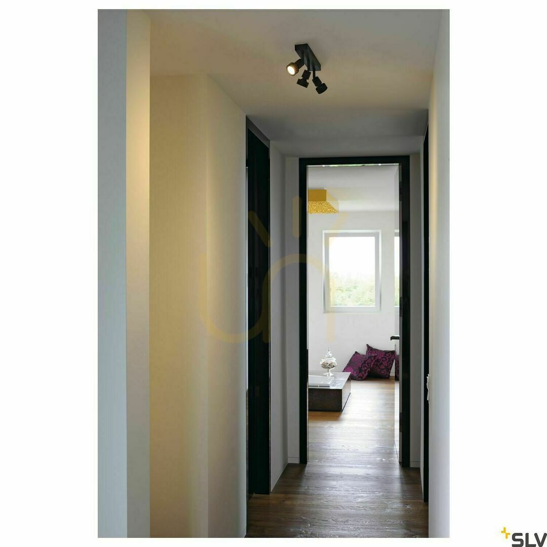 Zobrazit Bodové svítidlo SLV PURI 3 černé GU10 3x50 W 147380 Bodové svítidlo SLV PURI 3 černé GU10 3x50 W 147380