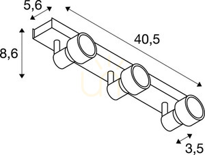 Bodové svítidlo SLV PURI 3 černé GU10 3x50 W 147380 4 Bodové svítidlo SLV PURI 3 černé GU10 3x50 W 147380 small 4