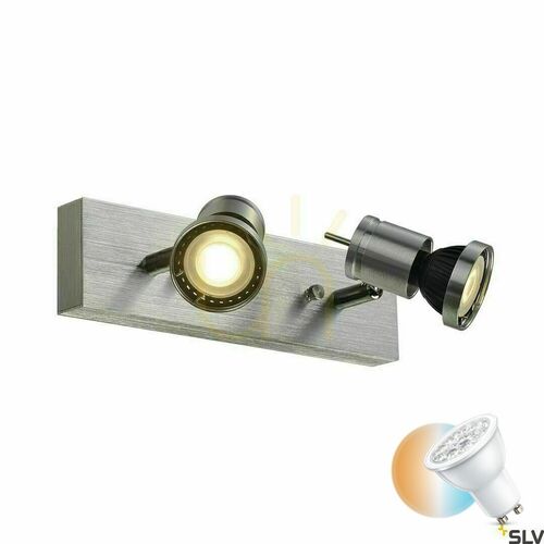 Kontrola Zapuštěné svítidlo SLV ASTO 2 hliník GU10 26 cm 147442