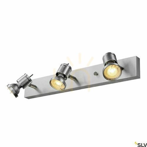 Kontrola Nástěnné a stropní svítidlo SLV ASTO 3 hliník 3xGU10 45,5 cm 147443