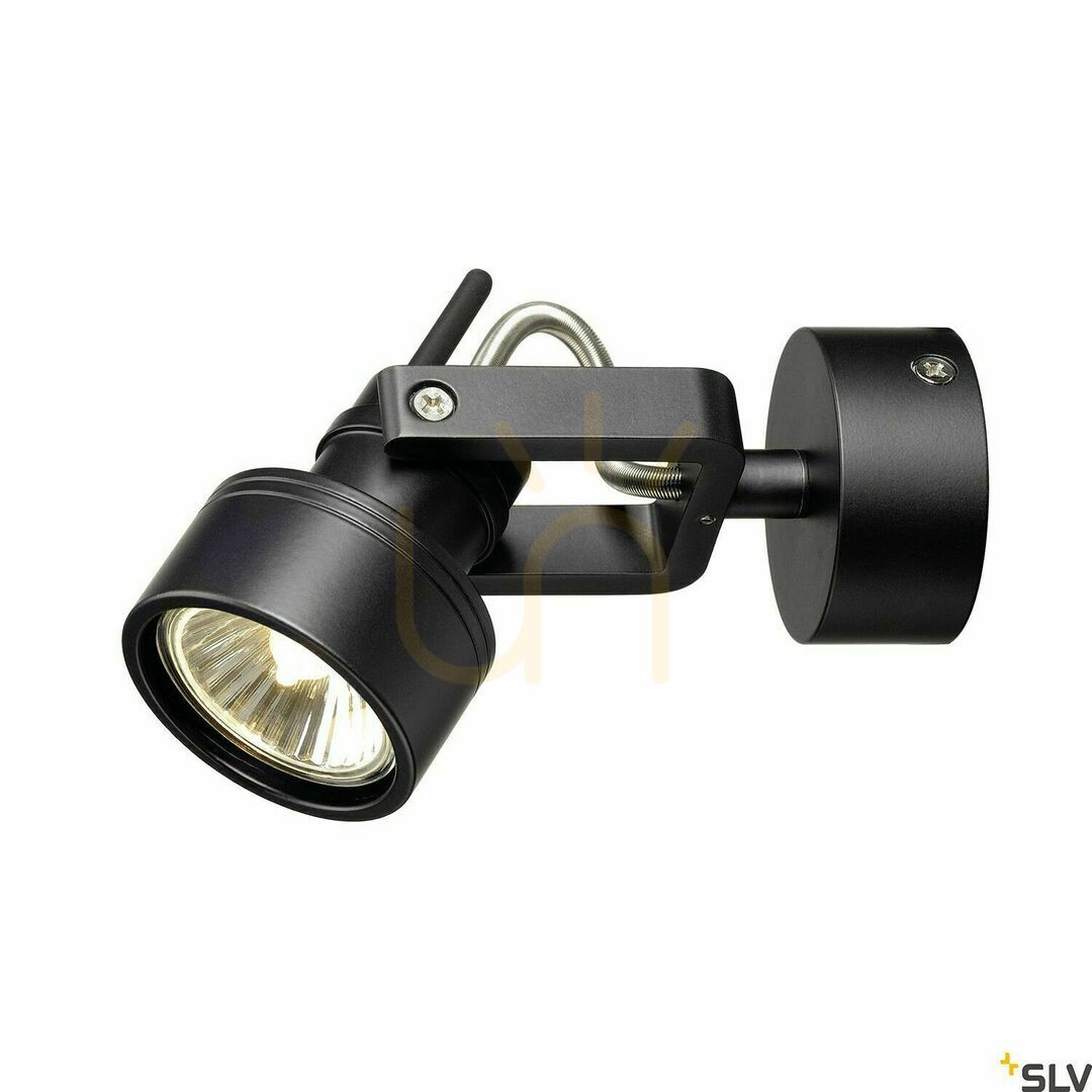 Pohled Zapuštěné svítidlo SLV INDA GU10 50W černé hliníkové 147550 Zapuštěné svítidlo SLV INDA GU10 50W černé hliníkové 147550