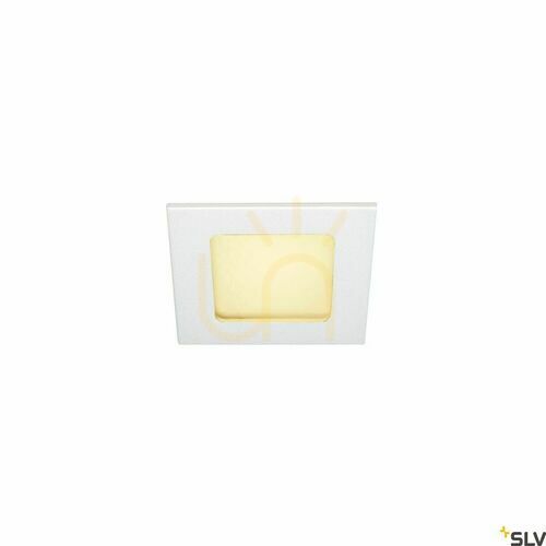 Kontrola Zápustné svítidlo SLV FRAME BASIC bílé 8,3W 600 lm 3000K 112721