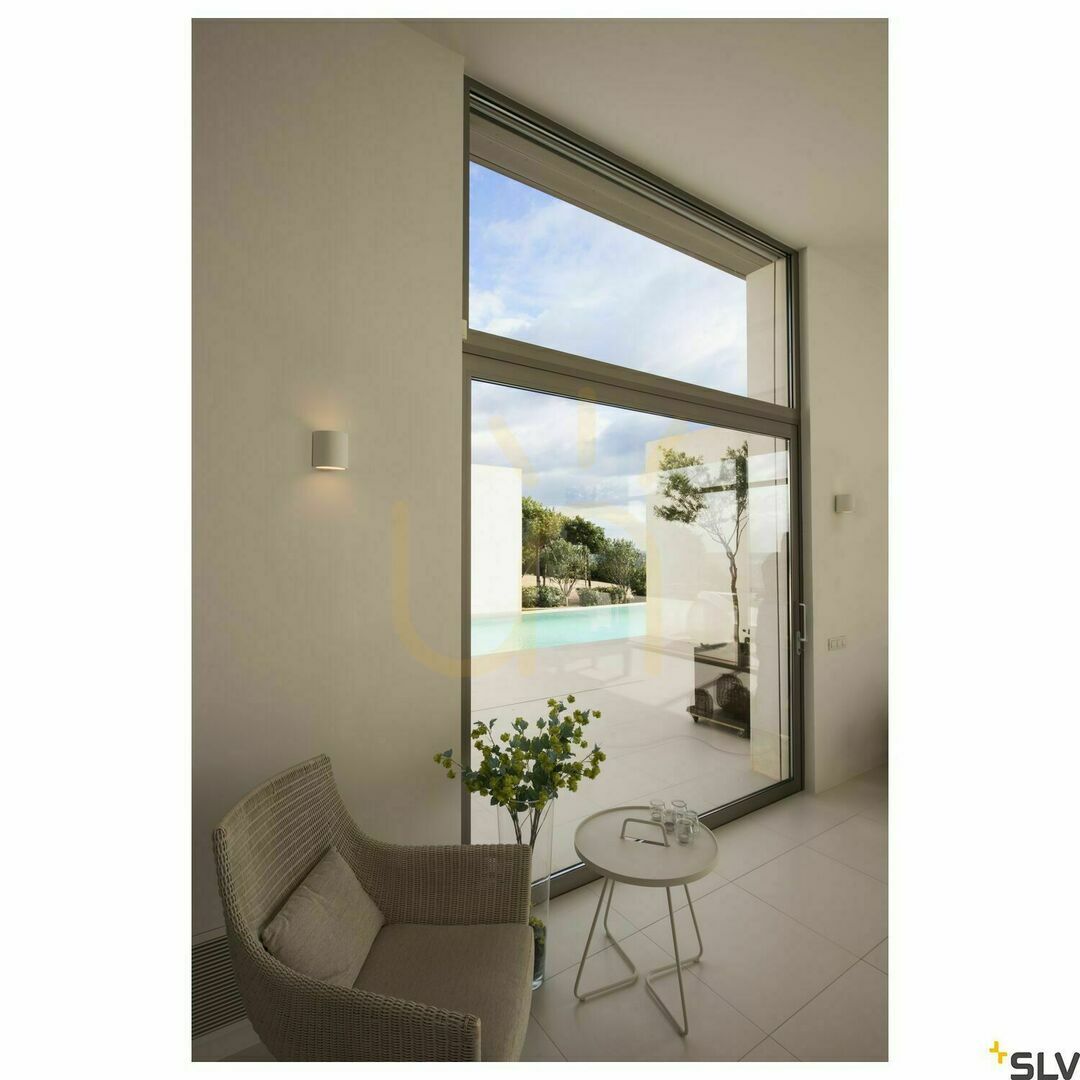 Zobrazit Přisazené nástěnné svítidlo SLV PLASTRA 104 bílé sádrové G9 42W 148016 Přisazené nástěnné svítidlo SLV PLASTRA 104 bílé sádrové G9 42W 148016