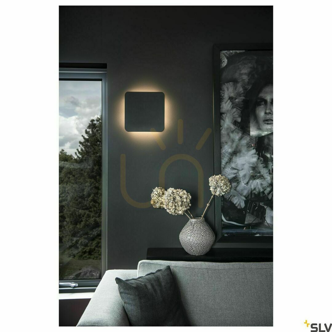Zobrazit Přisazené svítidlo SLV PLASTRA SQUARE bílé sádrové LED 10,5W 3000K 148019 Přisazené svítidlo SLV PLASTRA SQUARE bílé sádrové LED 10,5W 3000K 148019