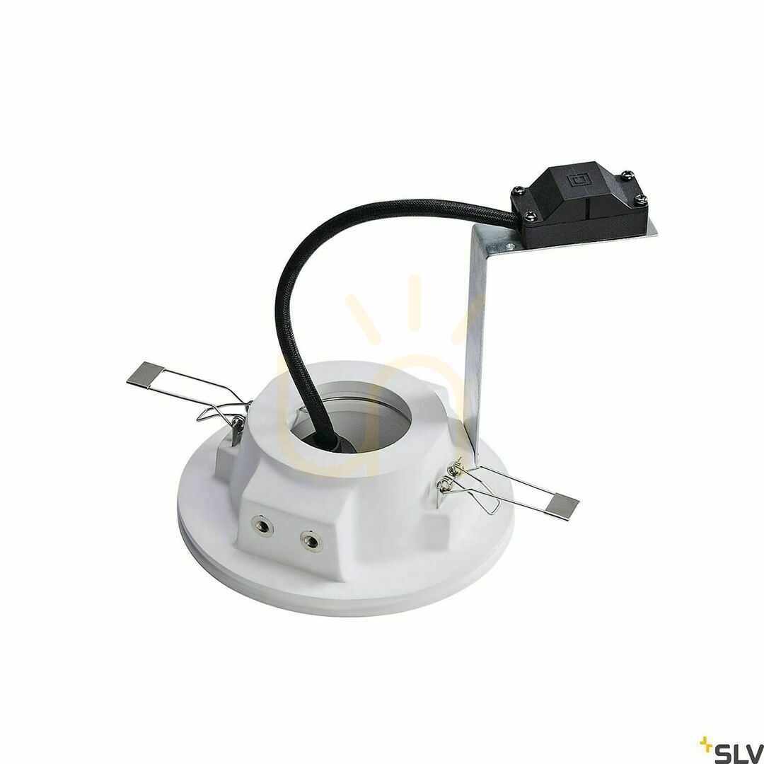 Pohled Zápustné svítidlo SLV PLASTRA 148070 bílé sádrové GU10 13 cm Zápustné svítidlo SLV PLASTRA 148070 bílé sádrové GU10 13 cm