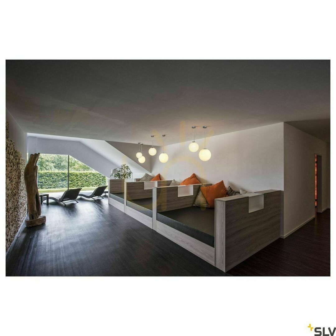 Pohled Závěsné svítidlo SLV ROTOBALL 25 bílé E27 230V 165390 Závěsné svítidlo SLV ROTOBALL 25 bílé E27 230V 165390