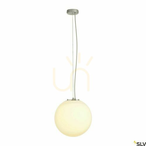 Kontrola Přívěsek světla SLV ROTOBALL 40 šedý E27 165410