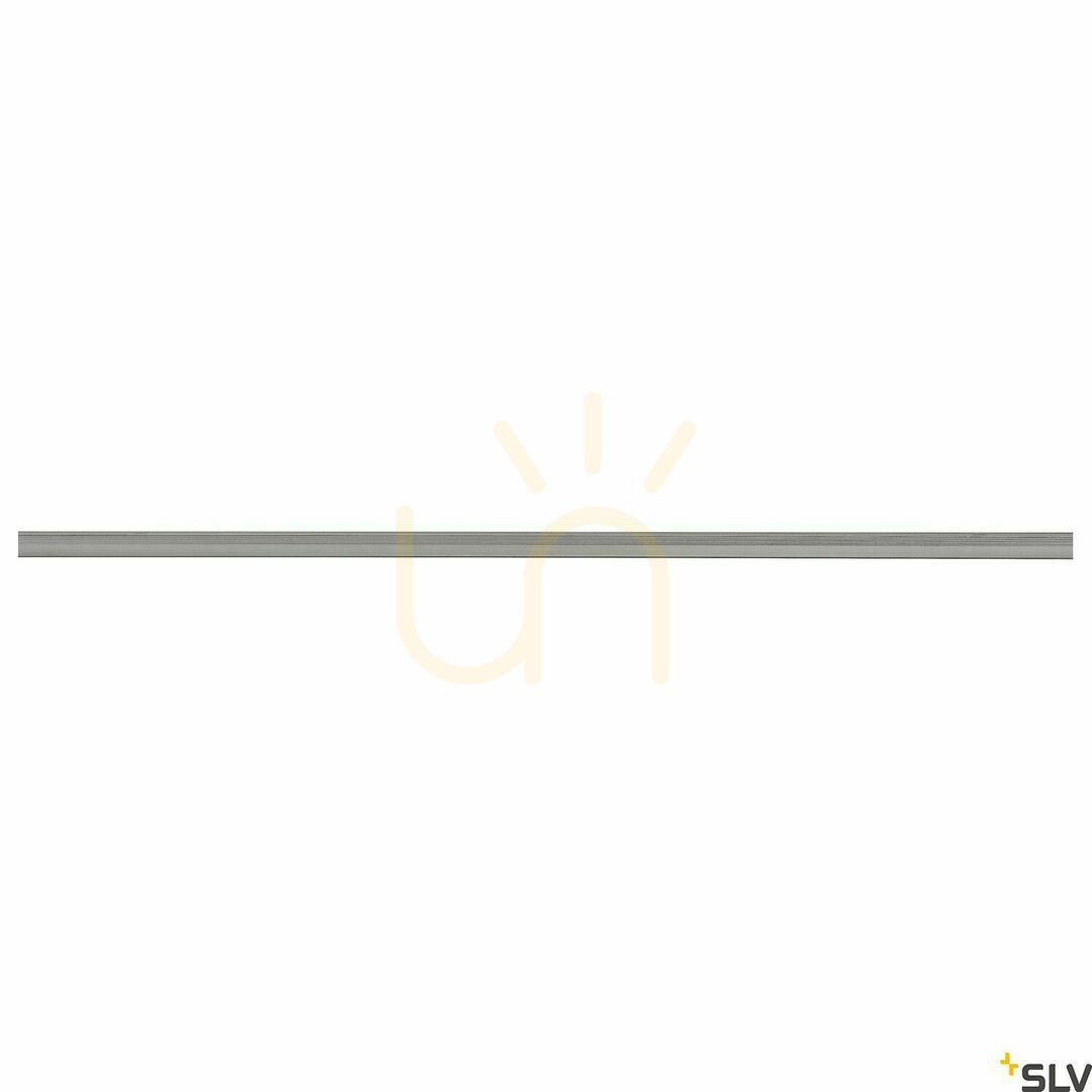 Pohled Jednofázová osvětlovací kolejnice SLV 1 SYSTEM 100 cm šedá hliník 143012 Jednofázová osvětlovací kolejnice SLV 1 SYSTEM 100 cm šedá hliník 143012