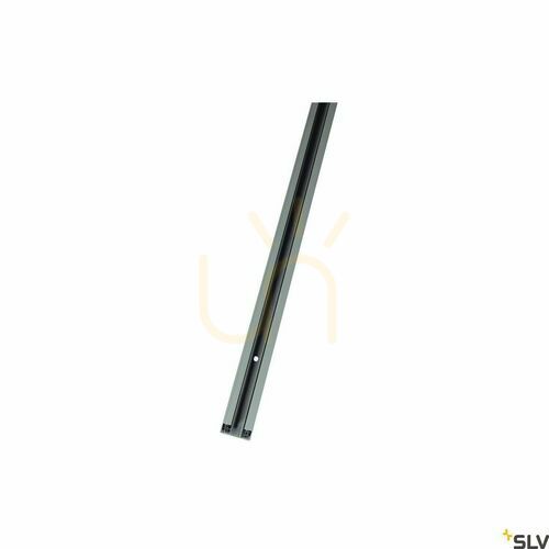 Kontrola Jednofázová osvětlovací kolejnice SLV 1 SYSTEM 100 cm šedá hliník 143012