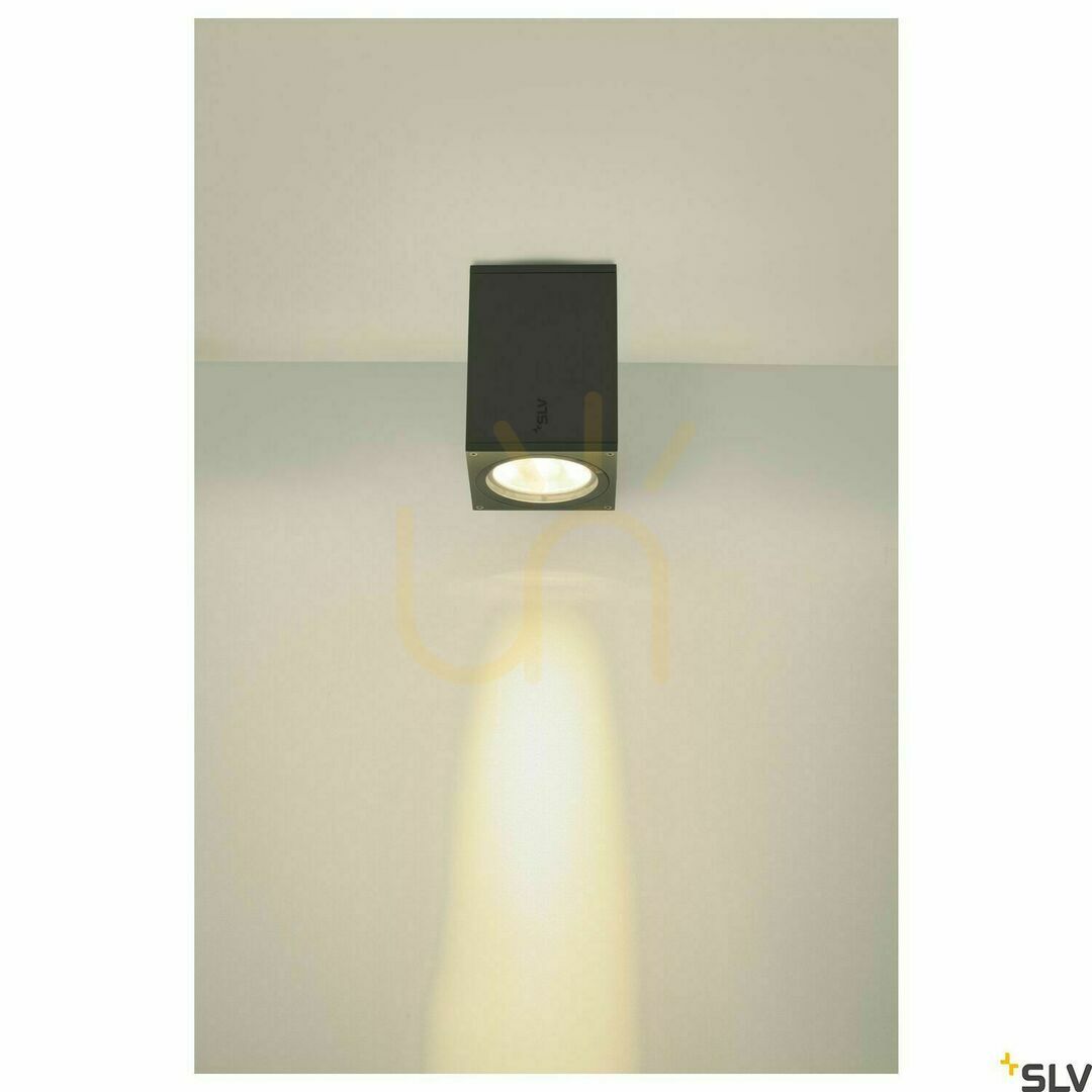 Kontrola Venkovní stropní svítidlo SLV ENOLA SQUARE M antracit 11W IP65 1003421 Venkovní stropní svítidlo SLV ENOLA SQUARE M antracit 11W IP65 1003421