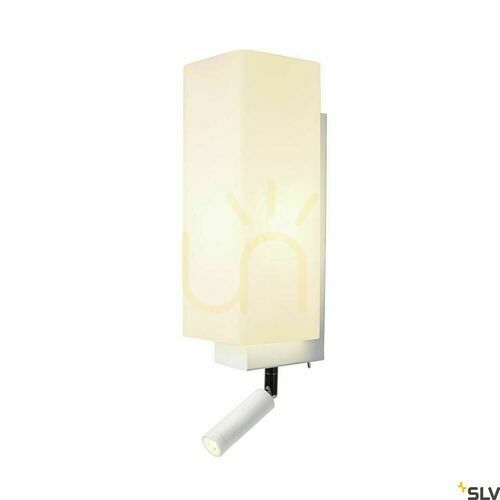 Kontrola Nástěnné svítidlo SLV QUADRASS Spot bílé E27/LED 2W 3000K 1003429