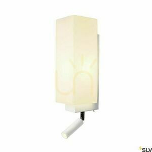 Nástěnné svítidlo SLV QUADRASS Spot bílé E27/LED 2W 3000K 1003429 0 Nástěnné svítidlo SLV QUADRASS Spot bílé E27/LED 2W 3000K 1003429 small 0
