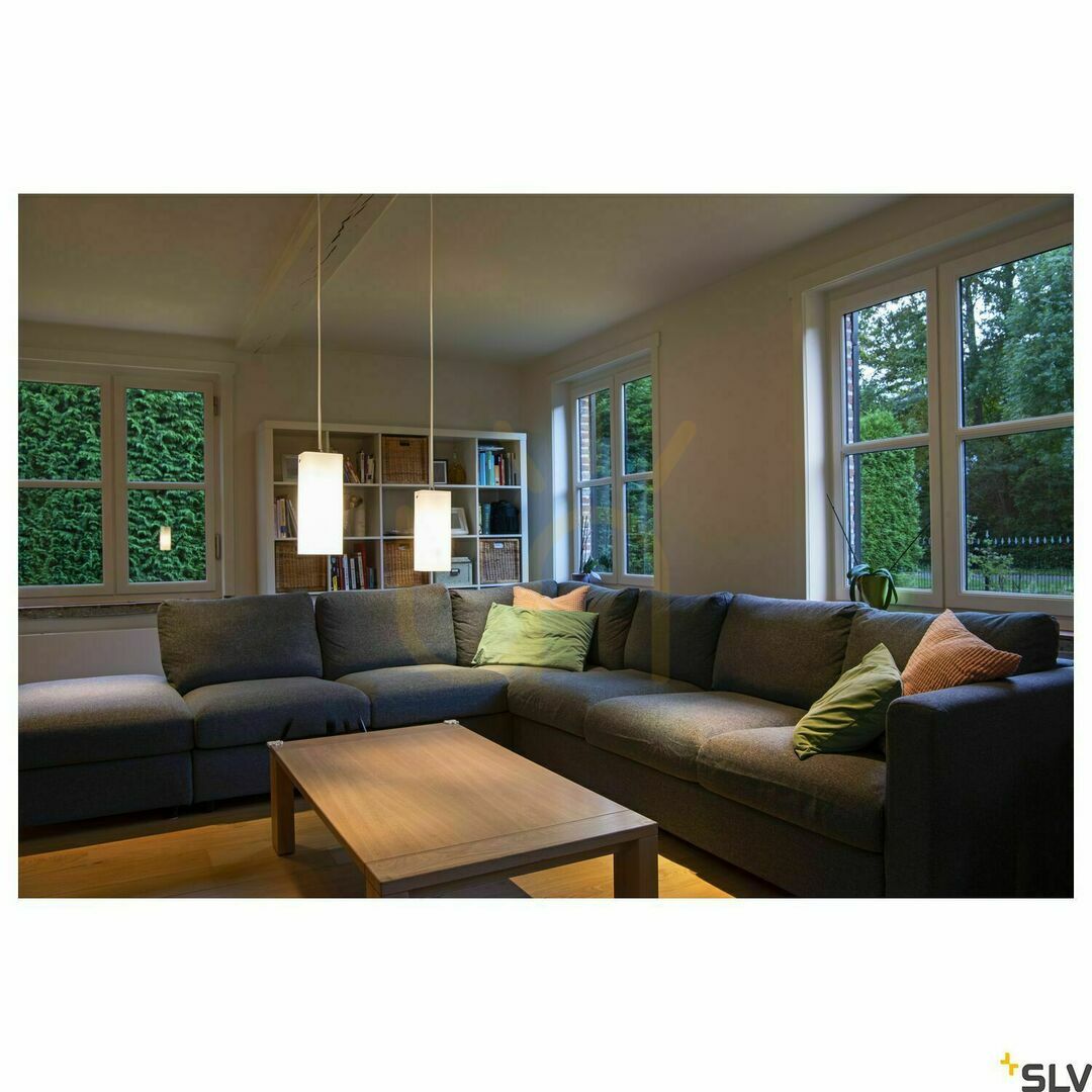 Zobrazit Závěsné svítidlo SLV QUADRASS chrom/sklo E27 40W 25 cm 1003432 Závěsné svítidlo SLV QUADRASS chrom/sklo E27 40W 25 cm 1003432