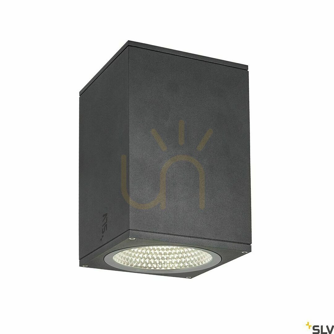 Náhled Venkovní stropní svítidlo SLV ENOLA SQUARE L antracit 36W IP65 1003439 Venkovní stropní svítidlo SLV ENOLA SQUARE L antracit 36W IP65 1003439