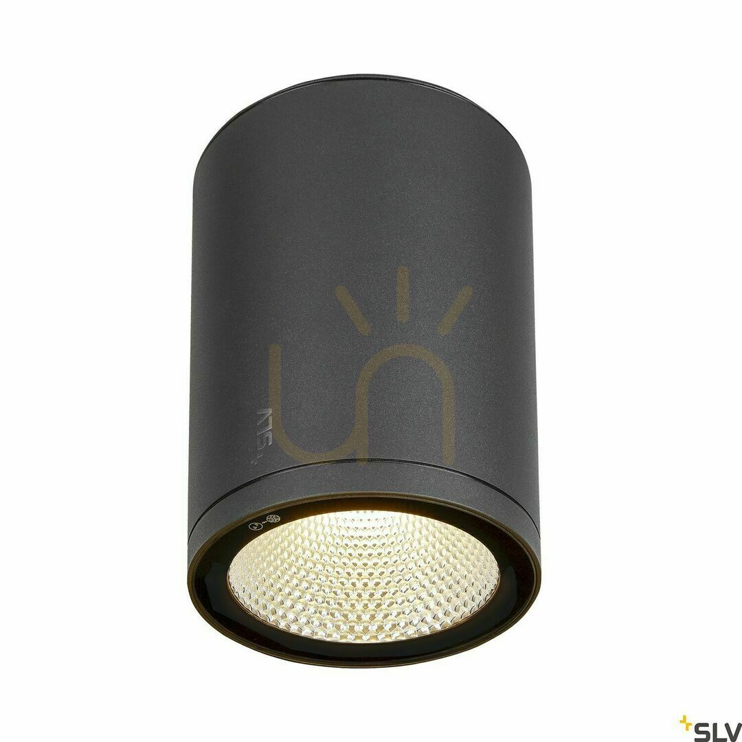 Pohled Venkovní stropní svítidlo SLV ENOLA ROUND L antracit 36W IP65 1003442 Venkovní stropní svítidlo SLV ENOLA ROUND L antracit 36W IP65 1003442