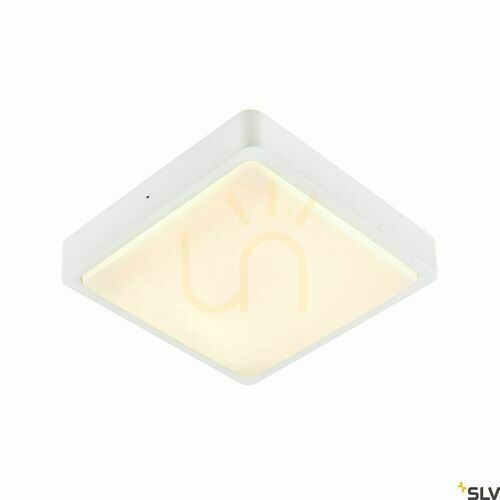 Kontrola Venkovní nástěnné svítidlo SLV AINOS Square bílé 17W IP65 3000/4000K 1003449