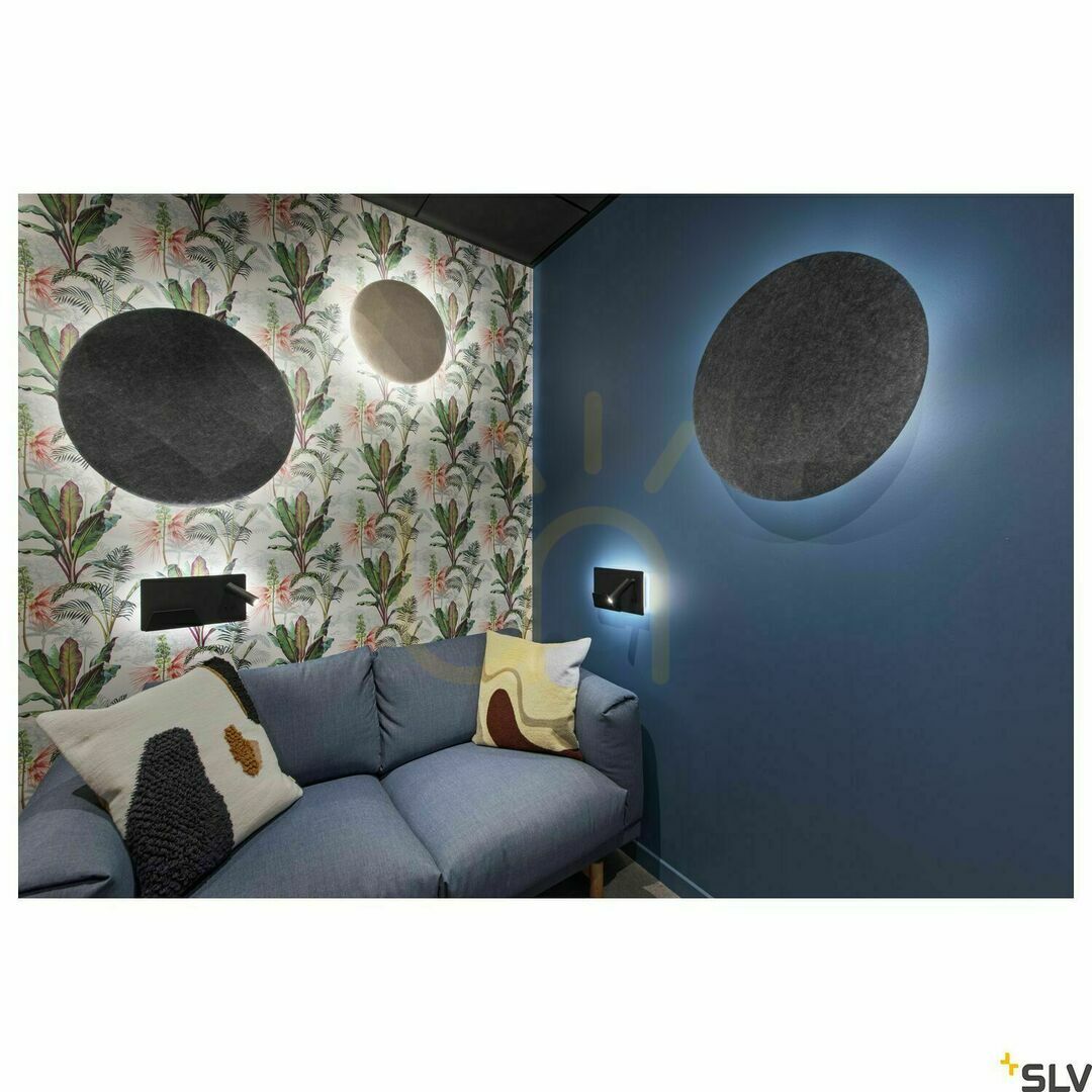 Zobrazit Nástěnné svítidlo SLV SOMNILA černé LED 15W 3000K 490lm USB 1003455 Nástěnné svítidlo SLV SOMNILA černé LED 15W 3000K 490lm USB 1003455