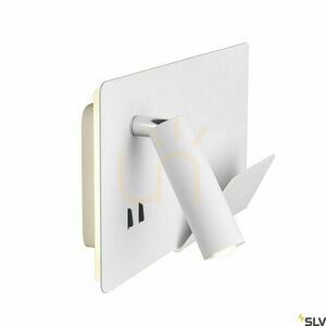 Nástěnné svítidlo SLV SOMNILA bílé 15W 3000K 770 lm USB 1003458 small 1