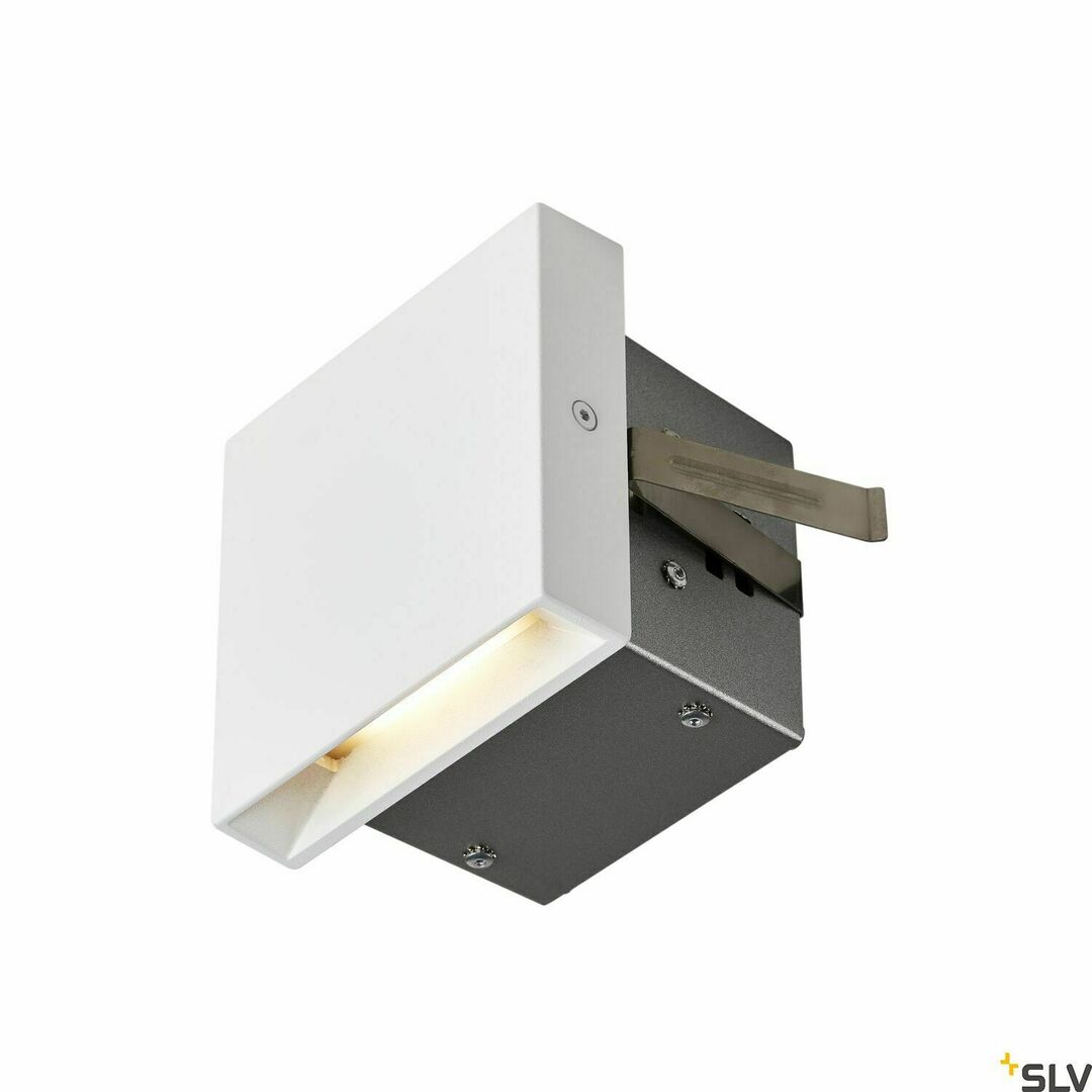 Pohled Zápustné LED svítidlo SLV QUAD FRAME 9 bílé 3W 3000K 1003466 Zápustné LED svítidlo SLV QUAD FRAME 9 bílé 3W 3000K 1003466