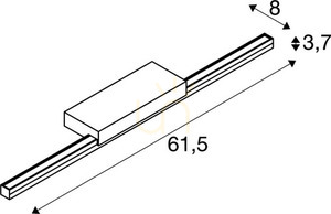 Nástěnné svítidlo SLV GLENOS II 60 bílé 12W 1003507 small 3
