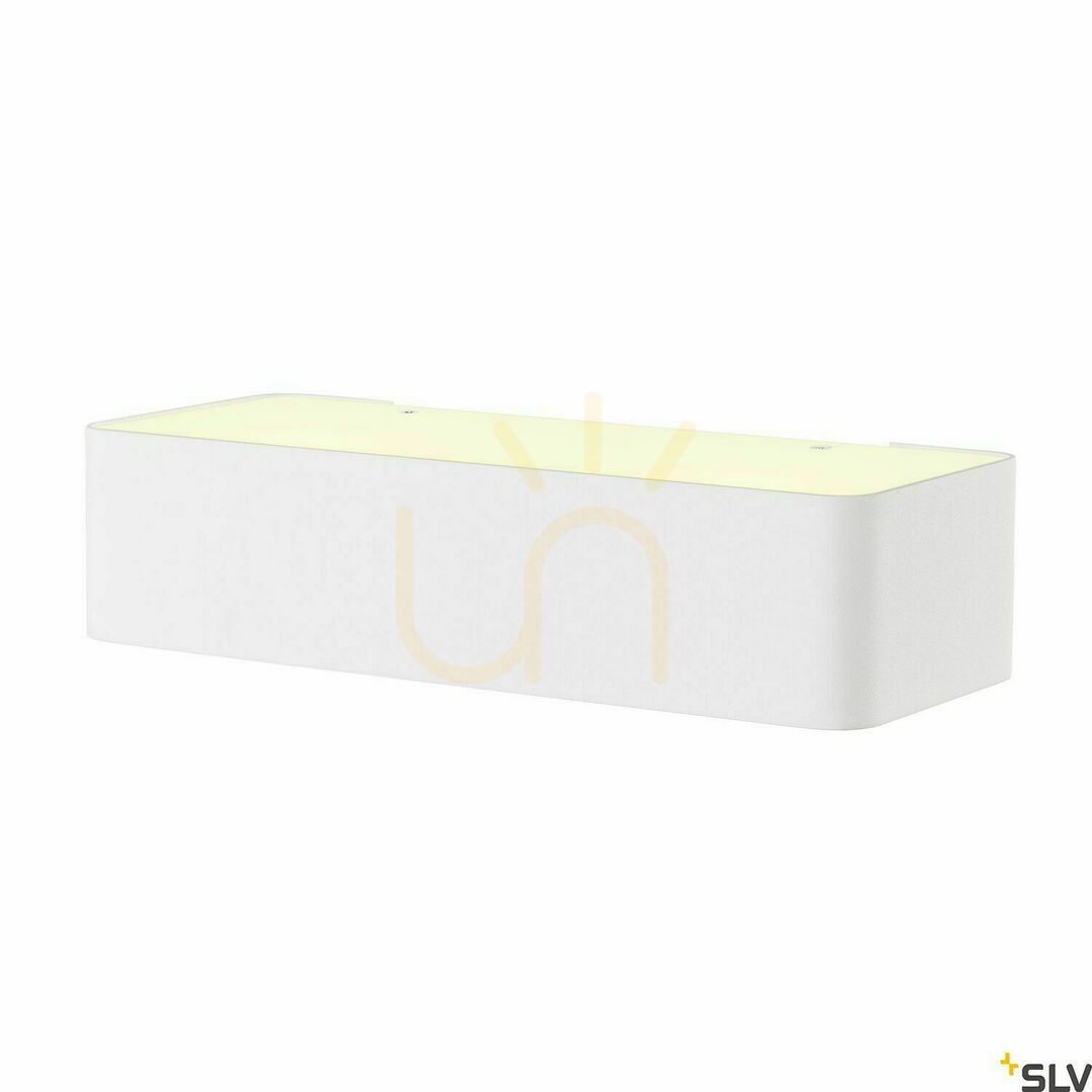 Pohled Nástěnné svítidlo SLV WL 149 149511 bílé sklo/ocel LED 10W 3000K 1080 lm Nástěnné svítidlo SLV WL 149 149511 bílé sklo/ocel LED 10W 3000K 1080 lm