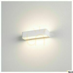 Nástěnné svítidlo SLV WL 149 149511 bílé sklo/ocel LED 10W 3000K 1080 lm 4 Nástěnné svítidlo SLV WL 149 149511 bílé sklo/ocel LED 10W 3000K 1080 lm small 4