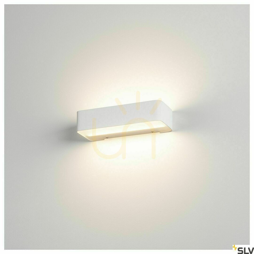 Zobrazit Nástěnné svítidlo SLV WL 149 149511 bílé sklo/ocel LED 10W 3000K 1080 lm Nástěnné svítidlo SLV WL 149 149511 bílé sklo/ocel LED 10W 3000K 1080 lm