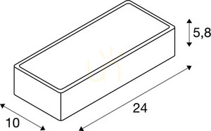 Nástěnné svítidlo SLV WL 149 149511 bílé sklo/ocel LED 10W 3000K 1080 lm 5 Nástěnné svítidlo SLV WL 149 149511 bílé sklo/ocel LED 10W 3000K 1080 lm small 5
