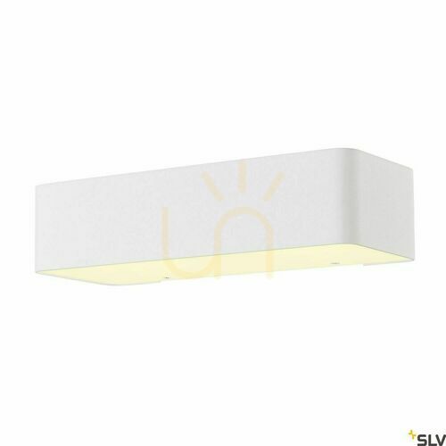 Kontrola Nástěnné svítidlo SLV WL 149 149511 bílé sklo/ocel LED 10W 3000K 1080 lm