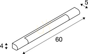 Nástěnné svítidlo SLV TRUKKO 60 chrom mléčné 9,2 W 3000 K IP44 149762 4 Nástěnné svítidlo SLV TRUKKO 60 chrom mléčné 9,2 W 3000 K IP44 149762 small 4
