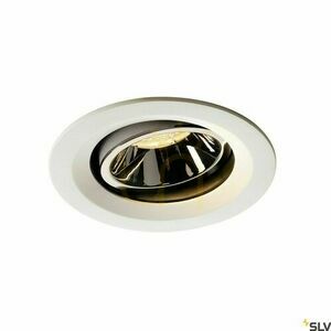 Zápustné svítidlo SLV NUMINOS Move DL M bílé/chrom 17,55W 3000K 1003594 small 0