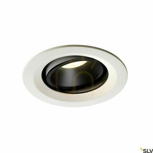 Kontrola Zápustné svítidlo SLV NUMINOS MOVE DL M bílé/černé 17,55 W 4000 K 1003619