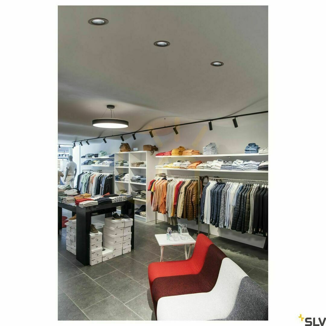 Náhled Zápustné svítidlo SLV NUMINOS MOVE DL L černé 3000K 25,41W 1003652 Zápustné svítidlo SLV NUMINOS MOVE DL L černé 3000K 25,41W 1003652
