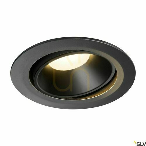 Kontrola Zápustné svítidlo SLV NUMINOS MOVE DL XL černé 37,4 W 3000 K 1003721