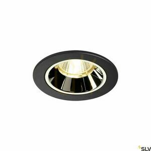 Zápustné svítidlo SLV NUMINOS DL S černé/chrom 8,6 W 3000 K 1003798 small 0