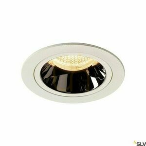 Zápustné svítidlo SLV NUMINOS DL M bílé/chrom 17,55 W 2700 K 1003858 small 0