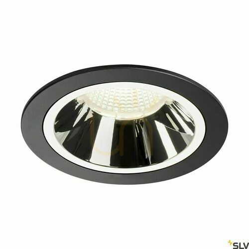 Kontrola Zápustné svítidlo SLV NUMINOS DL L černé/chrom 25,41 W 4000 K 2350 lm bez napájecího zdroje 1003969