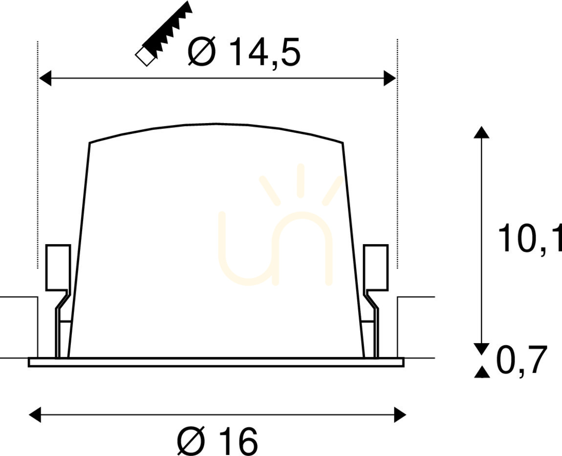 Zobrazit Zápustné svítidlo SLV NUMINOS DL XL černé/chrom 37,4 W 3000 K 1004017 Zápustné svítidlo SLV NUMINOS DL XL černé/chrom 37,4 W 3000 K 1004017