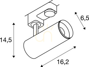 Dráhové svítidlo SLV NUMINOS PHASE S 3f černé 10,42 W 2700 K 1004076 5 Dráhové svítidlo SLV NUMINOS PHASE S 3f černé 10,42 W 2700 K 1004076 small 5