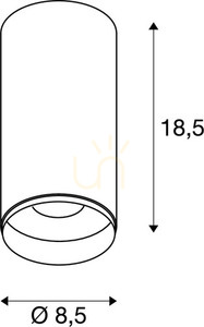 Stropní svítidlo SLV NUMINOS CL PHASE M černé 20,1 W 4000 K 1004236 3 Stropní svítidlo SLV NUMINOS CL PHASE M černé 20,1 W 4000 K 1004236 small 3