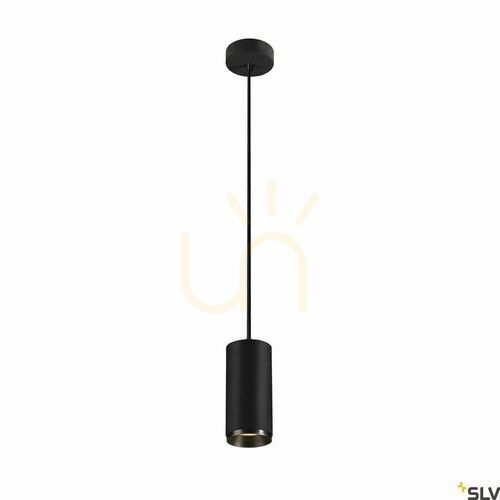 Kontrola Černé závěsné LED svítidlo SLV NUMINOS M PD PHASE 14 W 2700 K 1750 lm 60° 1004244