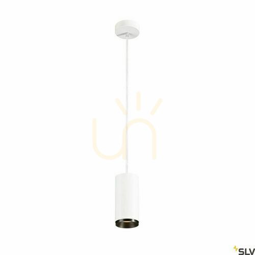 Kontrola Závěsné svítidlo SLV NUMINOS PD PHASE M bílé/černé 20,1 W 2700 K 1004247