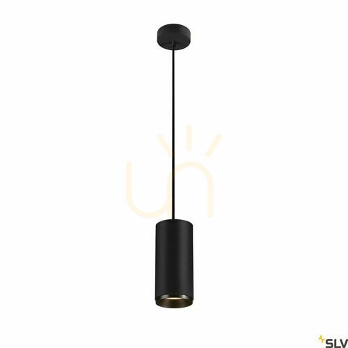 Kontrola Závěsné svítidlo SLV NUMINOS PD PHASE L černé LED 20 W 2700 K 1004338
