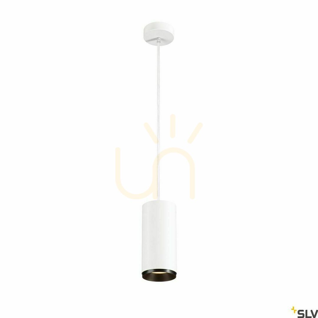 Kontrola Závěsné svítidlo SLV NUMINOS PD PHASE L bílo-černé 28W 3000K 1004350 Závěsné svítidlo SLV NUMINOS PD PHASE L bílo-černé 28W 3000K 1004350